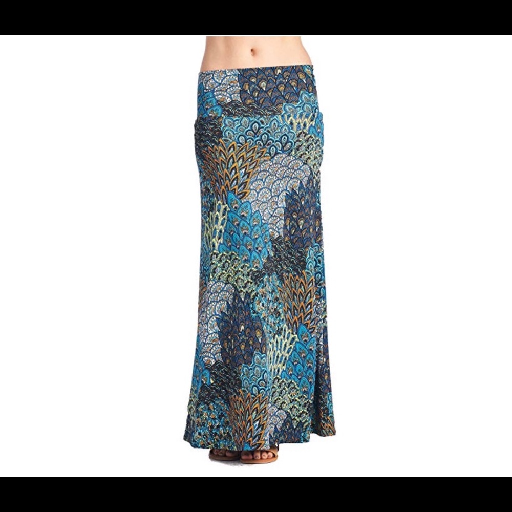 NEW Floral Maxi Skirt